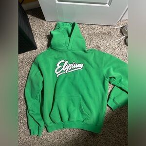Elysium Athletic Green Hoodie